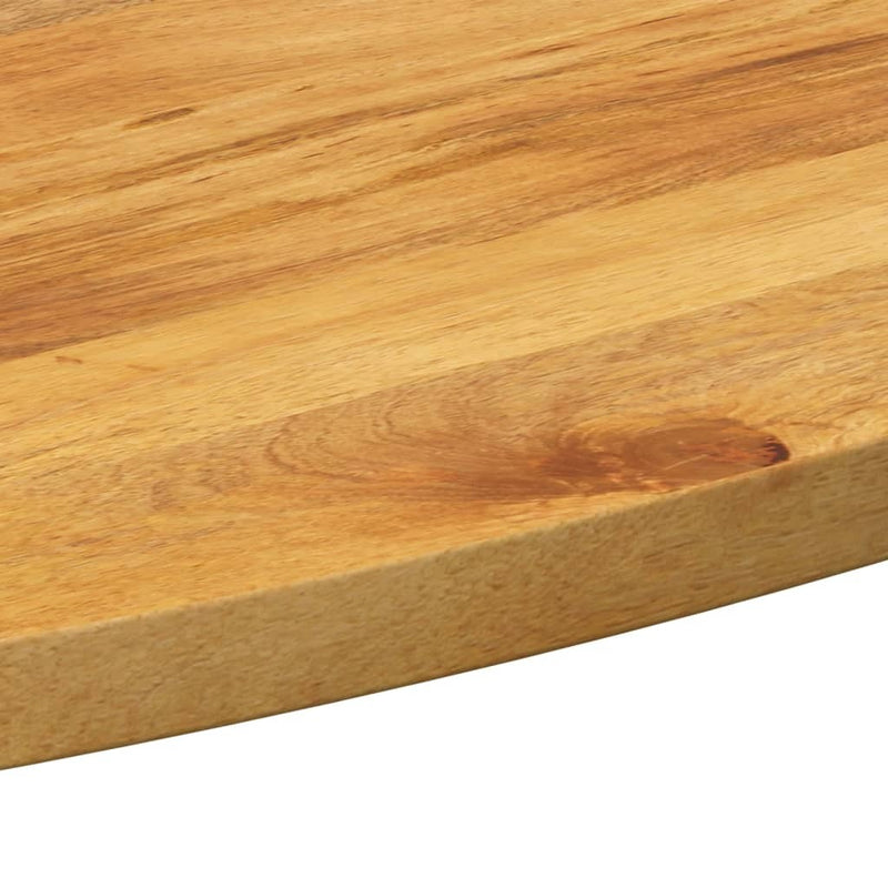 Table Top 110x40x3.8 cm Oval Solid Wood Mango