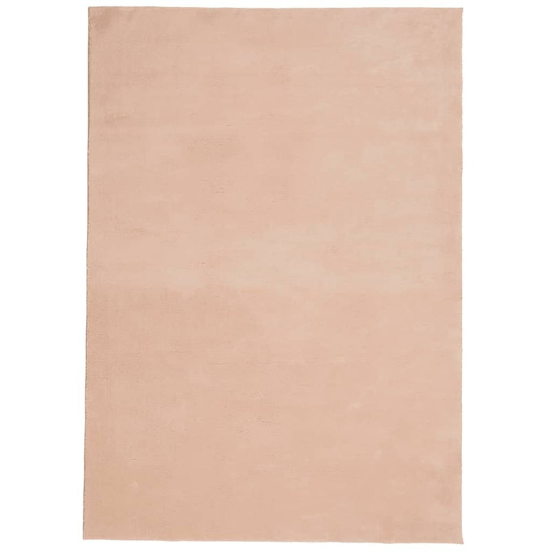 Rug HUARTE Short Pile Soft and Washable Blush 160x230 cm