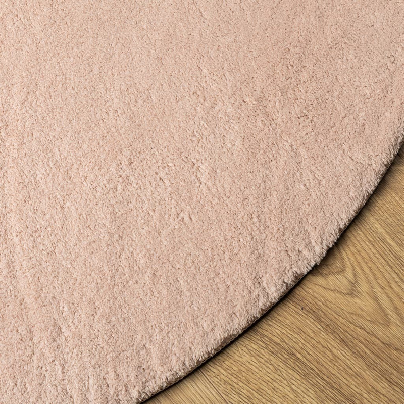 Rug HUARTE Short Pile Soft and Washable Blush  120 cm