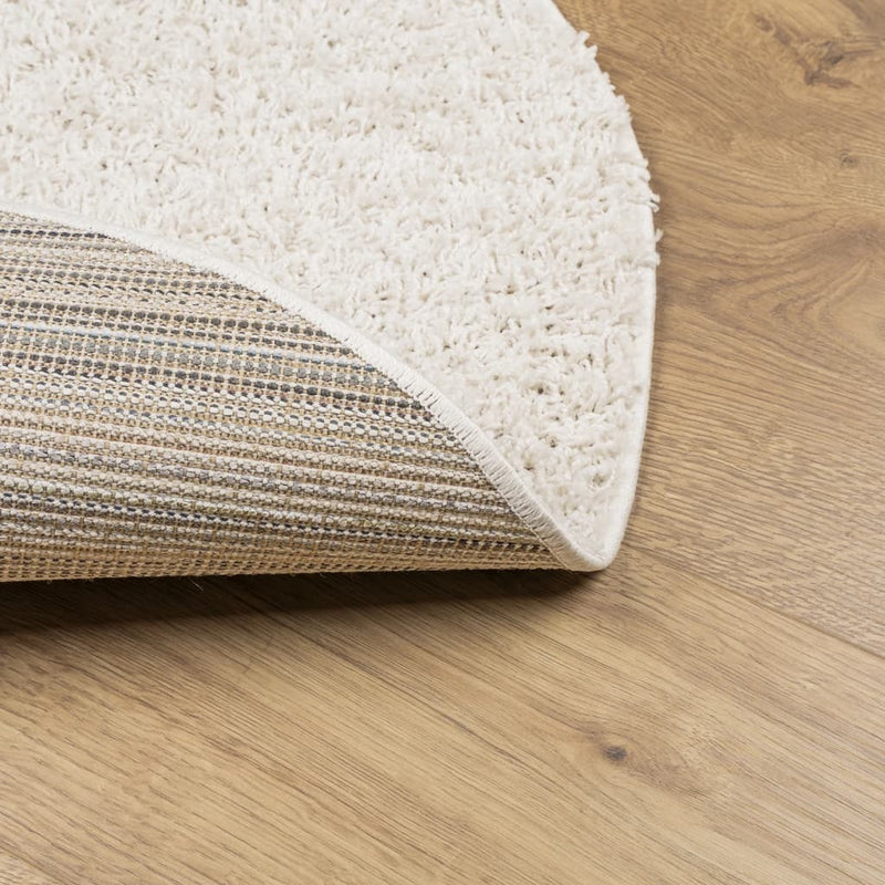 Shaggy Rug PAMPLONA High Pile Modern Cream  160 cm