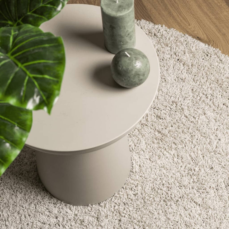 Shaggy Rug PAMPLONA High Pile Modern Cream  160 cm