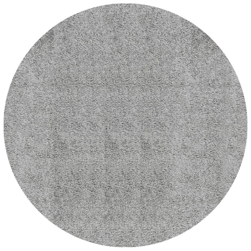 Shaggy Rug PAMPLONA High Pile Modern Grey  80 cm