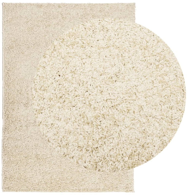 Shaggy Rug High Pile Modern Gold 160x230 cm