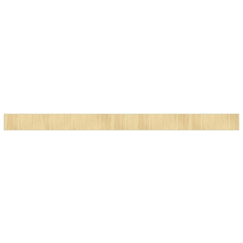 Rug Rectangular Light Natural70x1000 cm Bamboo