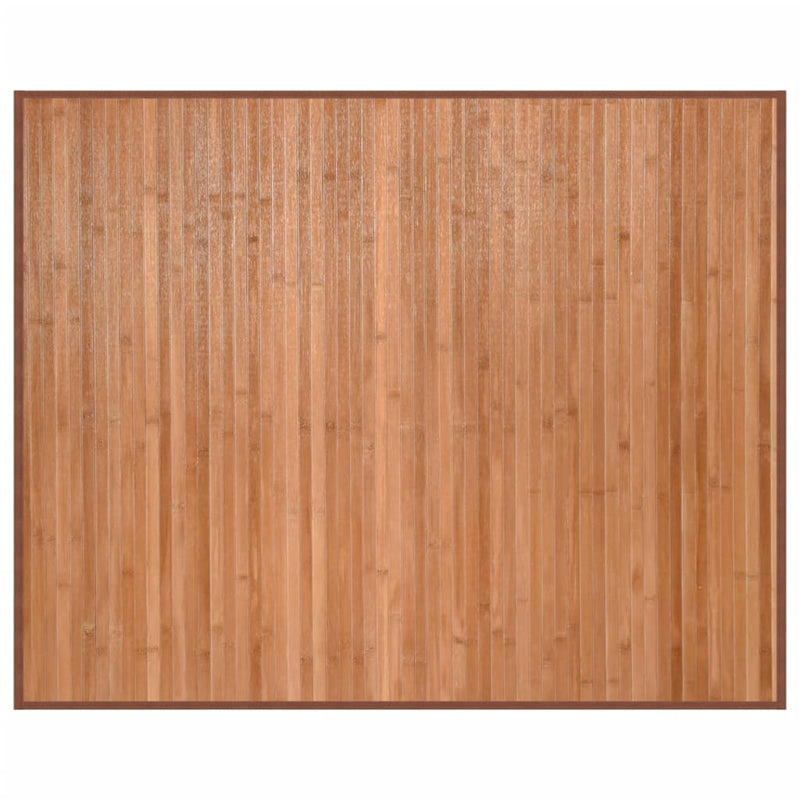 Rug Rectangular Natural80x100 cm Bamboo