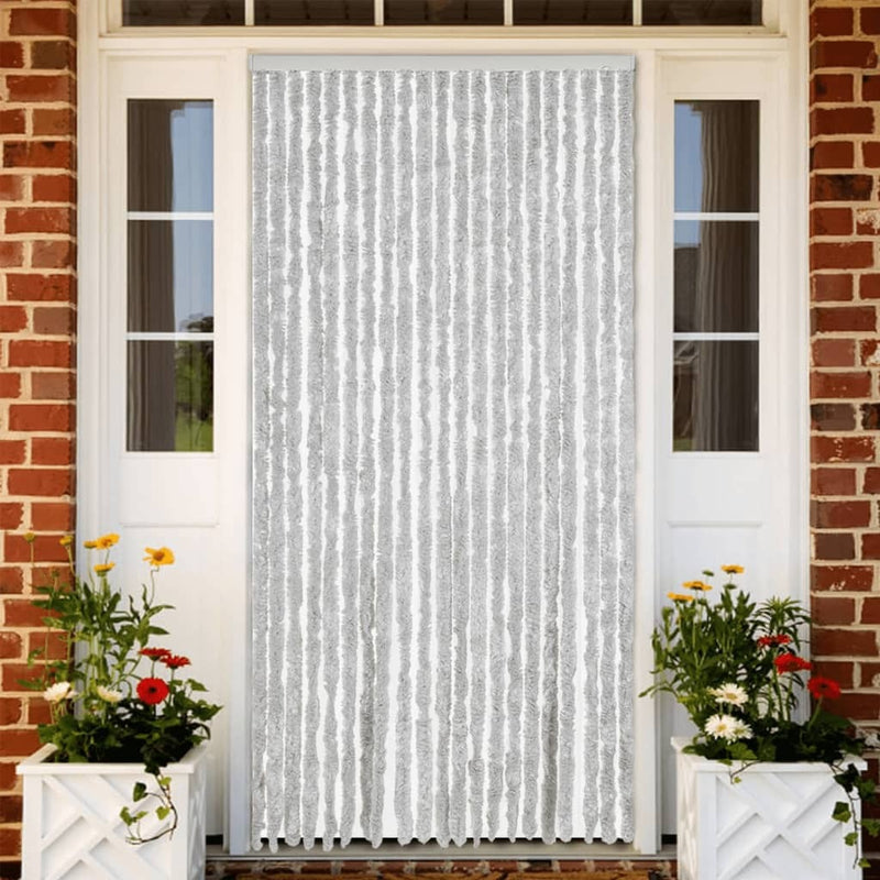 Fly Curtain Grey 90x200 cm Chenille