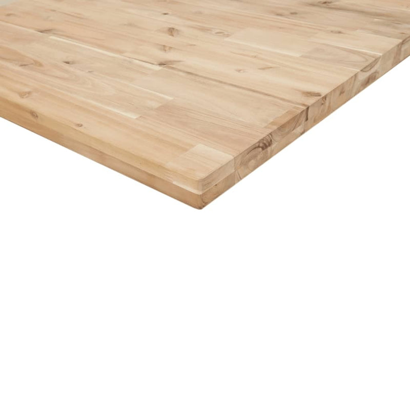 Table Top 120x30x4 cm Rectangular Solid Wood Acacia