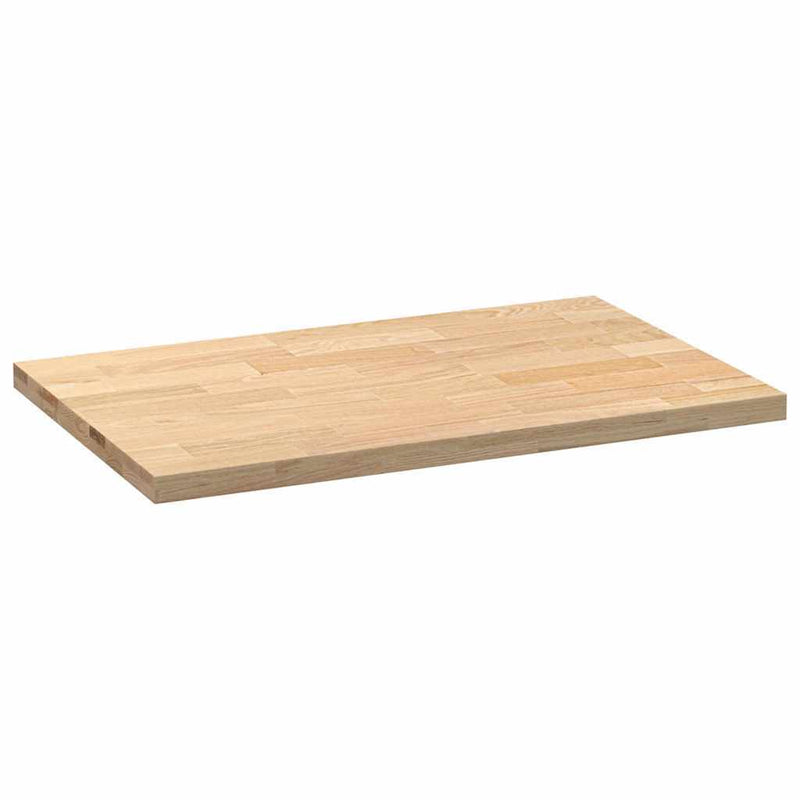 Kitchen Worktop 100x63.5x4 cm Solid Wood Oak Rectangular