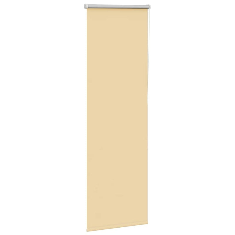 Roller Blind Blackout Beige 55x130 cm Fabric Width 50.7 cm Polyester