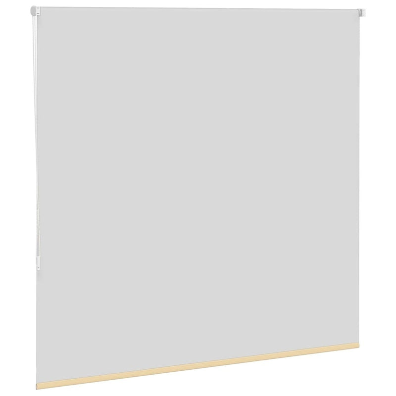 Roller Blind Blackout Beige 165x175 cm Fabric Width 161.6 cm Polyester