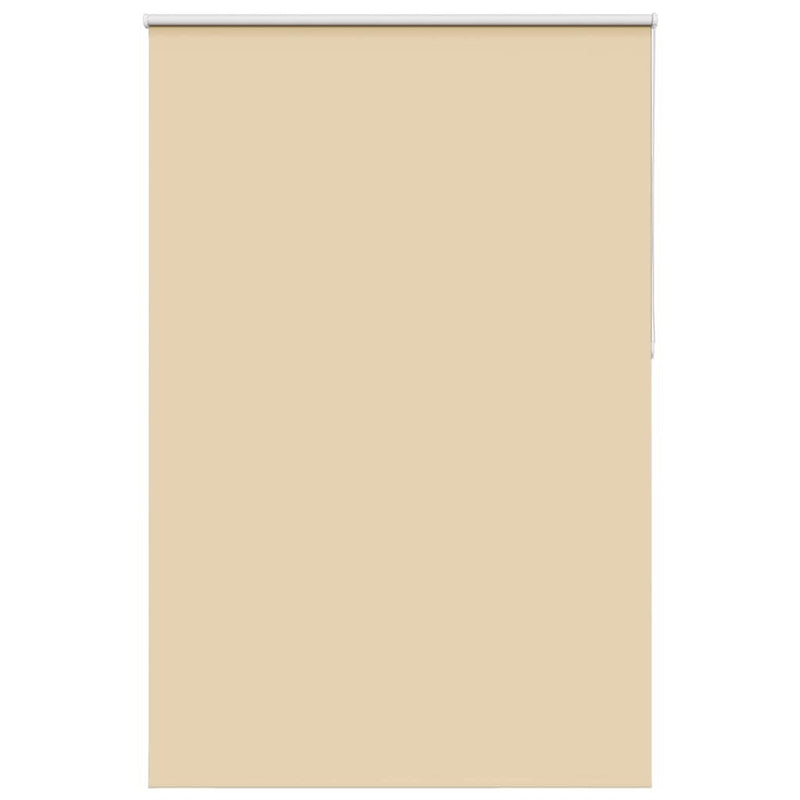 Roller Blind Blackout Beige 145x210 cm Fabric Width 141.6 cm Polyester