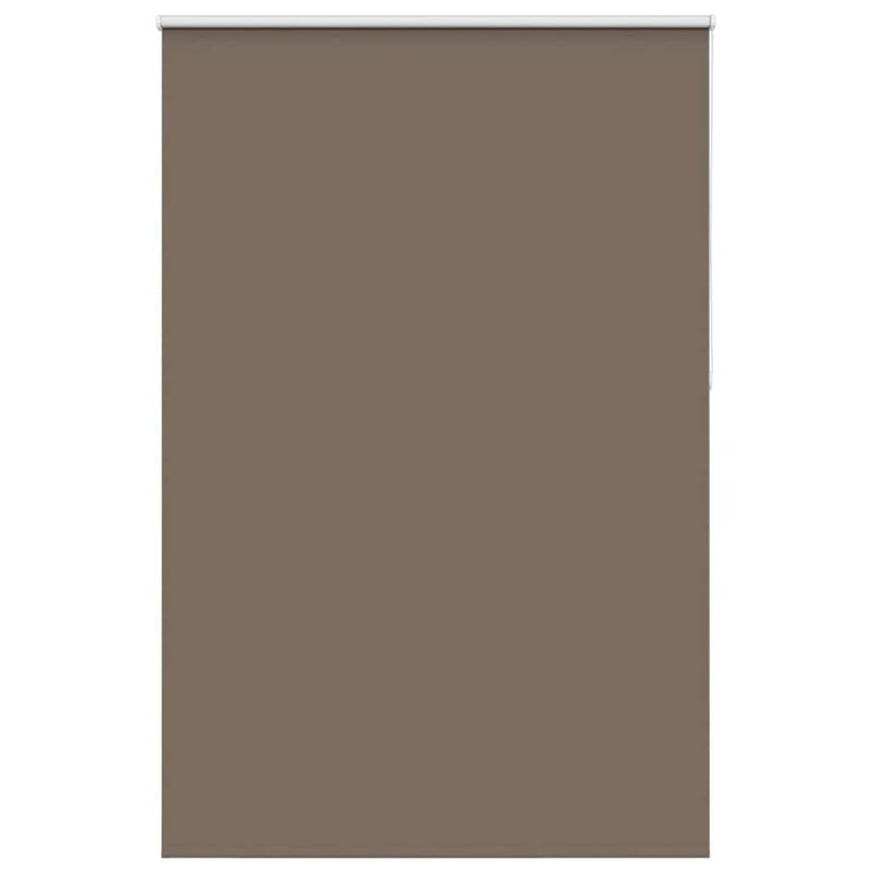 Roller Blind Blackout Coffee 145x210 cm Fabric Width 141.6 cm Polyester