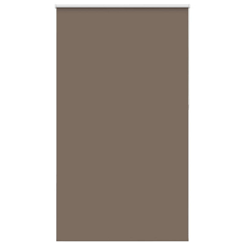 Roller Blind Blackout Coffee 140x230 cm Fabric Width 136.6 cm Polyester