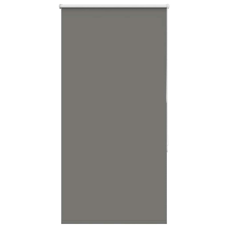 Roller Blind Blackout Grey 80x150 cm Fabric Width 75.7 cm Polyester