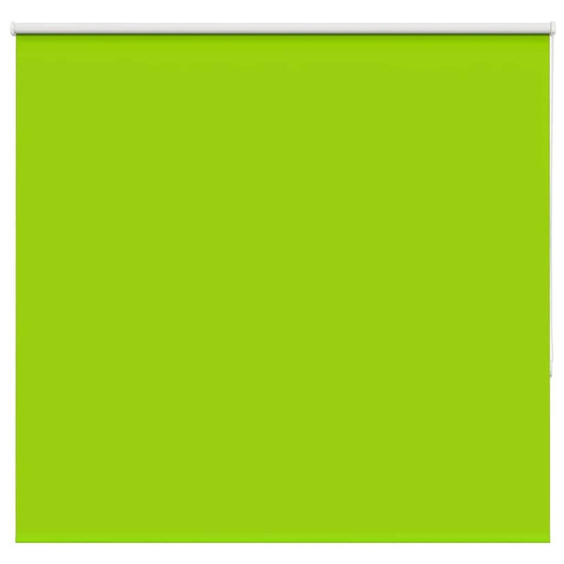 Roller Blind Blackout Leaves Green 155x175 cm Fabric Width 151.6 cm Polyester