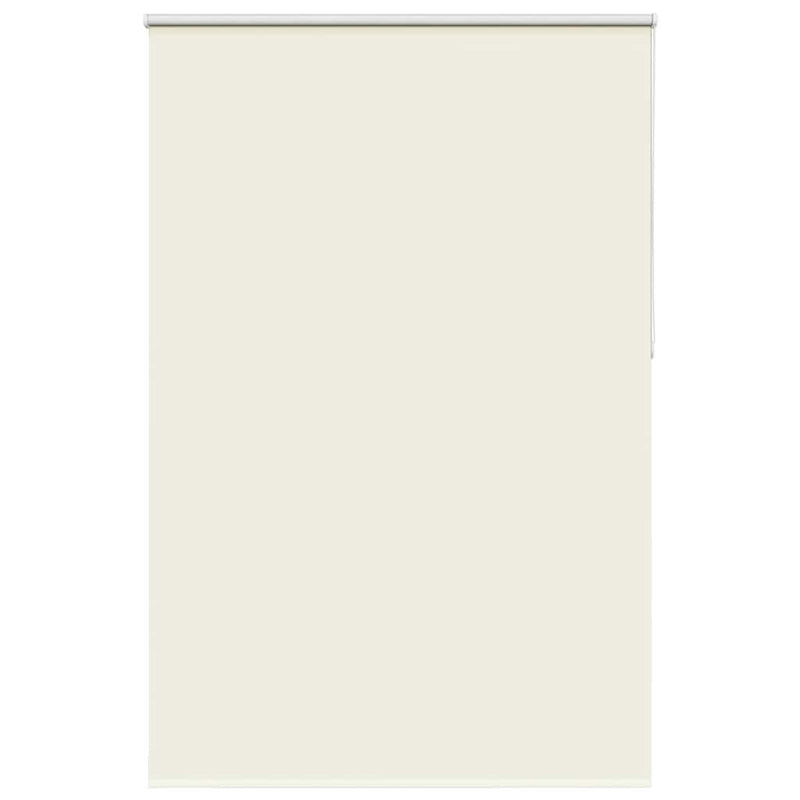 Roller Blind Blackout Off White 150x230 cm Fabric Width 146.6 cm Polyester