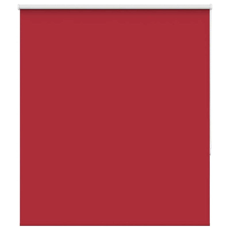 Roller Blind Blackout Red 140x130 cm Fabric Width 136.6 cm Polyester