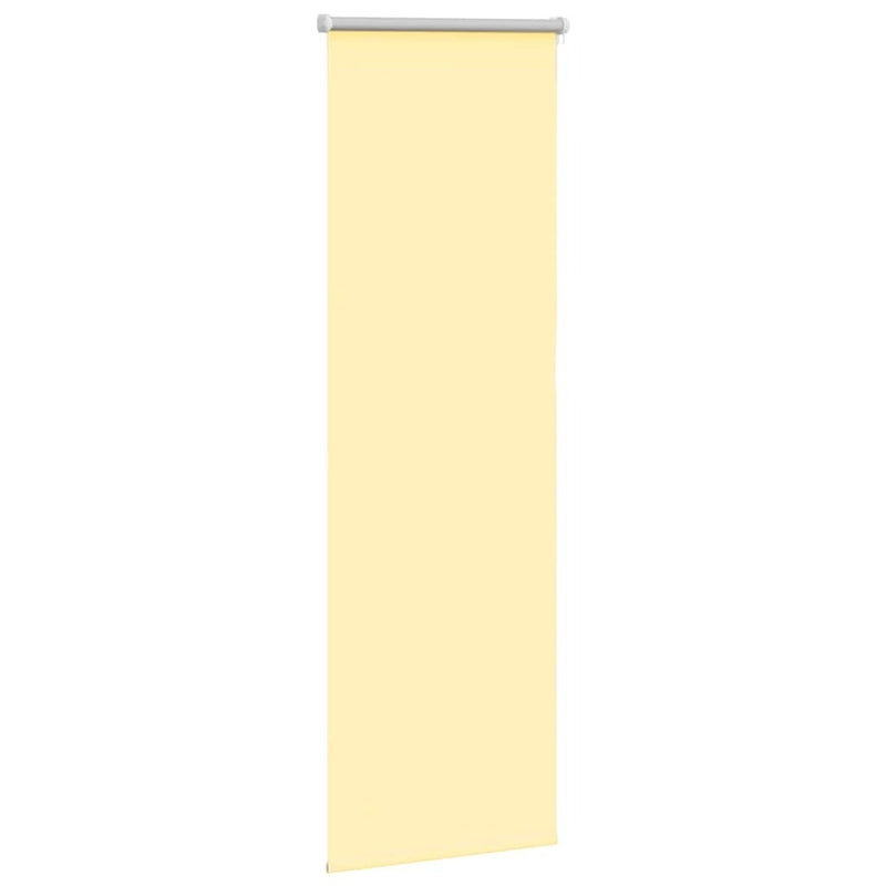 Roller Blind Blackout Yellow 60x175 cm Fabric Width 55.7 cm Polyester