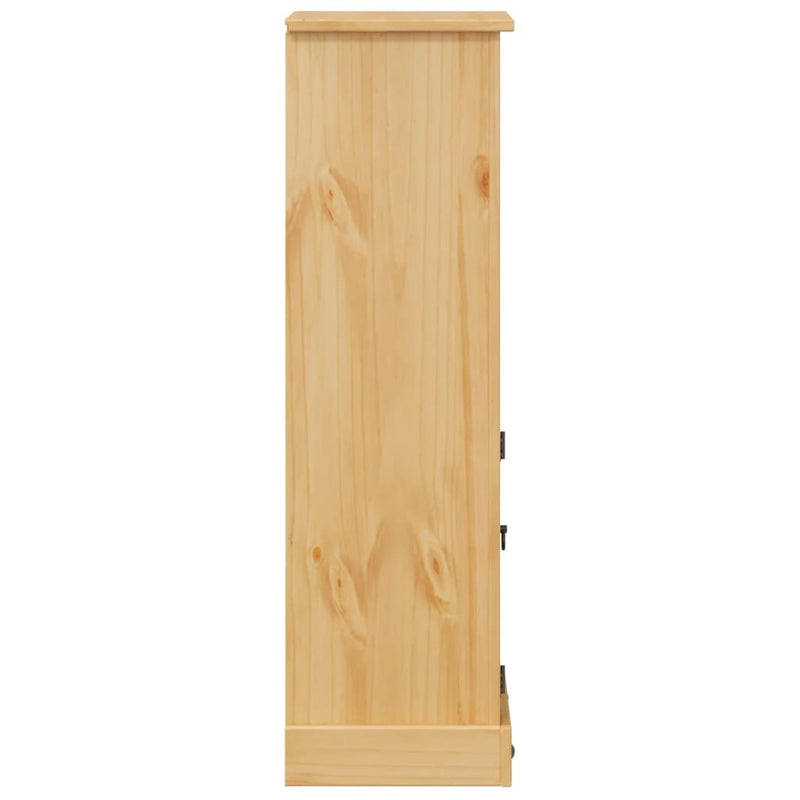 Bathroom Cabinet Corona 45x33x110 cm Solid Wood Pine