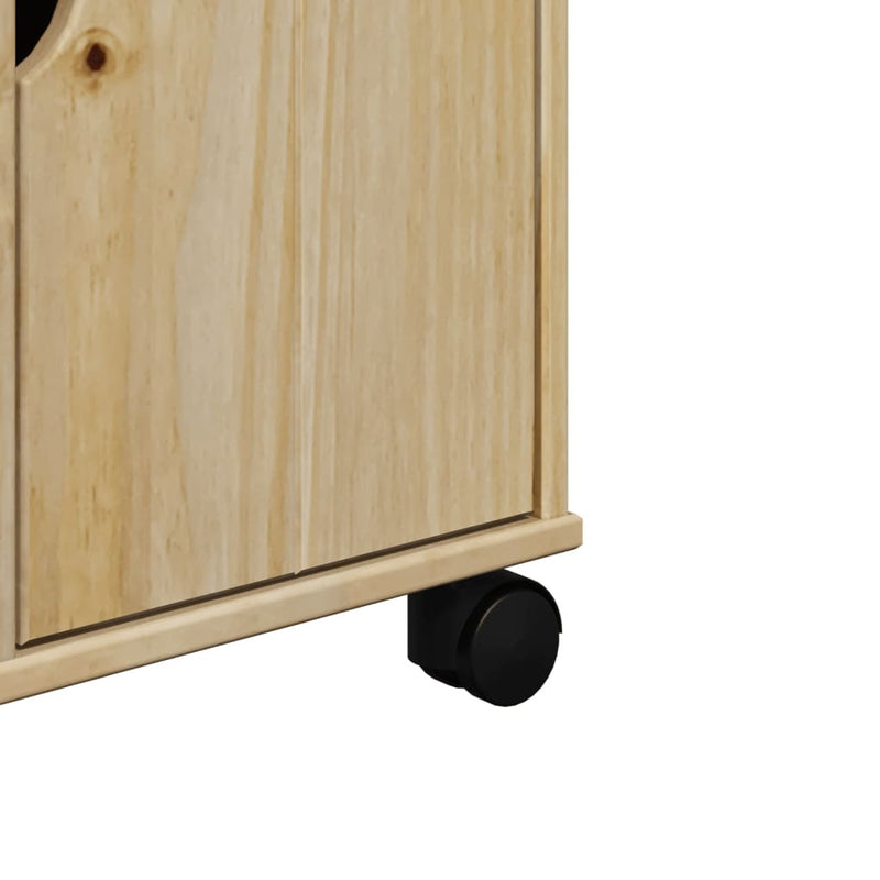 Kitchen Trolley OTTA 59x45x80 cm Solid Wood Pine