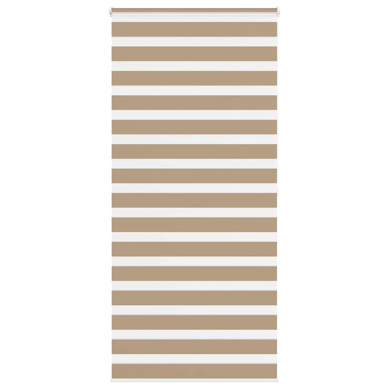 Zebra Blind Sand Brown 100x200 cm Fabric Width 95.9 cm Polyester