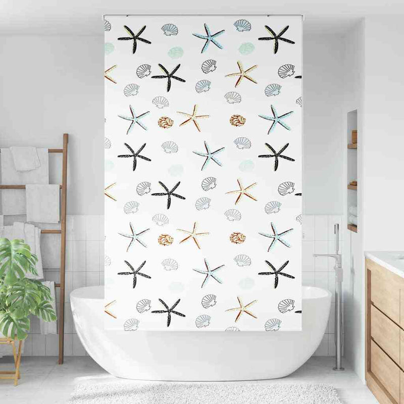 Shower Roller Blind 130x240 cm Fabric Width 126 cm