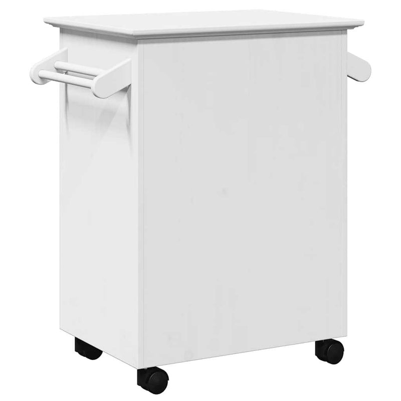 Kitchen Trolley BODO White 72x45x80 cm