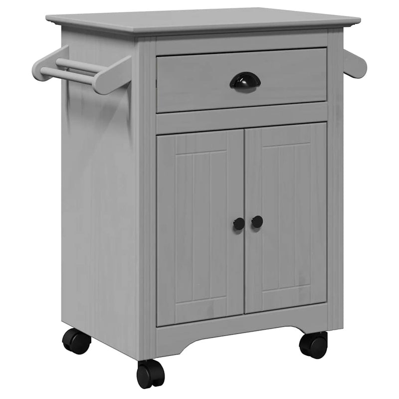 Kitchen Trolley BODO Grey 72x45x80 cm