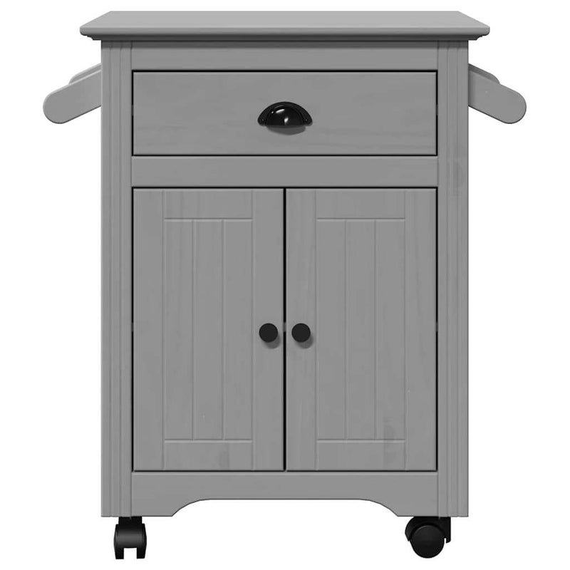 Kitchen Trolley BODO Grey 72x45x80 cm