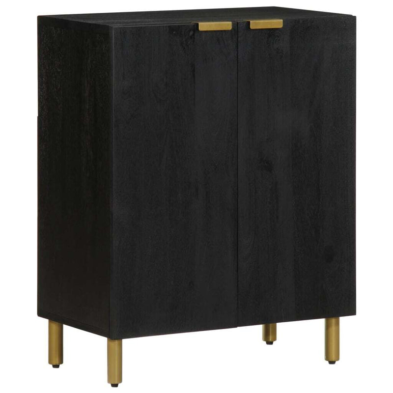 Sideboard Black 60x33x75 cm Engineered Wood