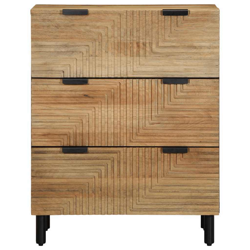 Sideboard Brown 60x33x75 cm Solid Wood Mango