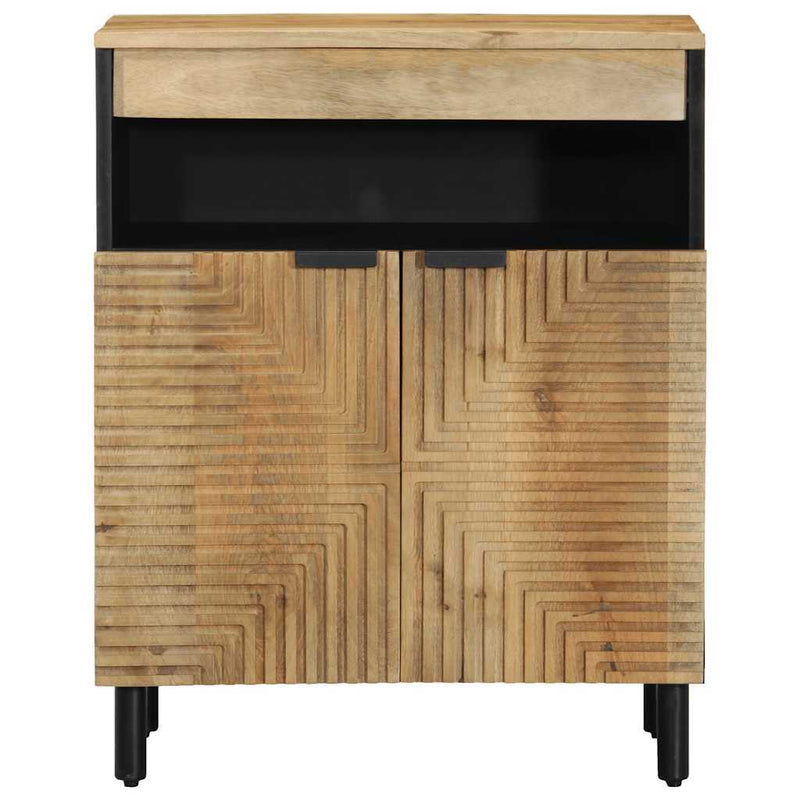 Sideboard Brown 60x33x75 cm Solid Wood Mango