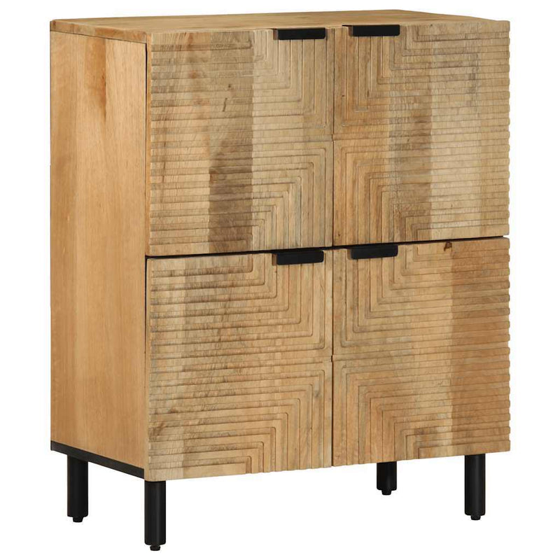 Sideboard Brown 60x33x75 cm Solid Wood Mango