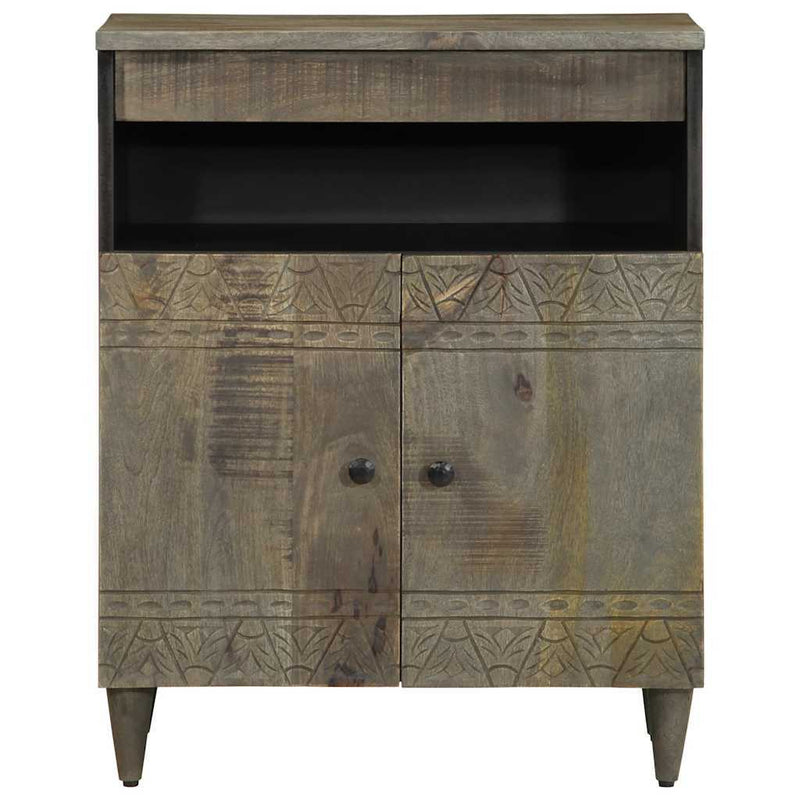 Sideboard 60x33x75 cm Solid Wood Mango