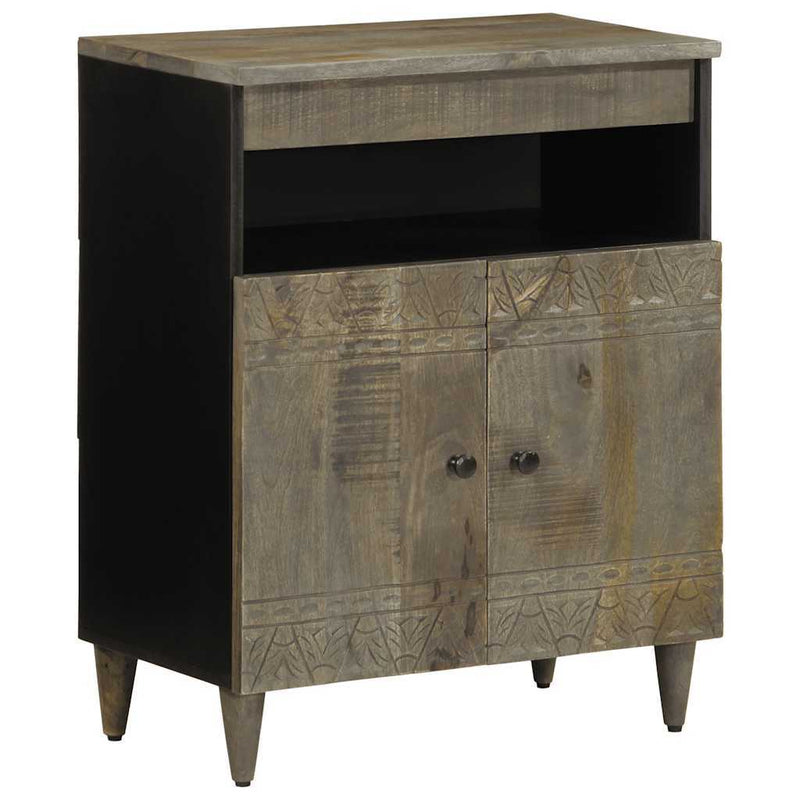 Sideboard 60x33x75 cm Solid Wood Mango