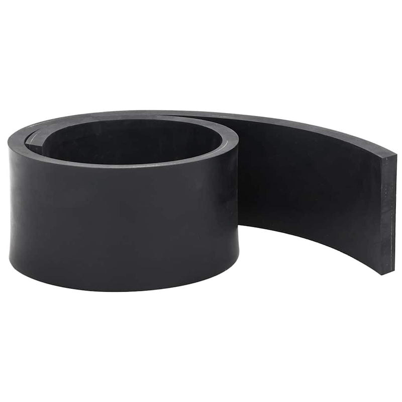 Rubber Edge for Snow Plow Black 120x10x1 cm