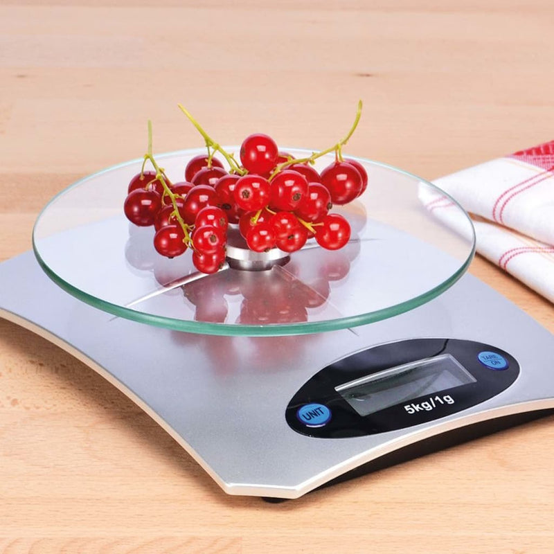 HI Digital Kitchen Scale Silver