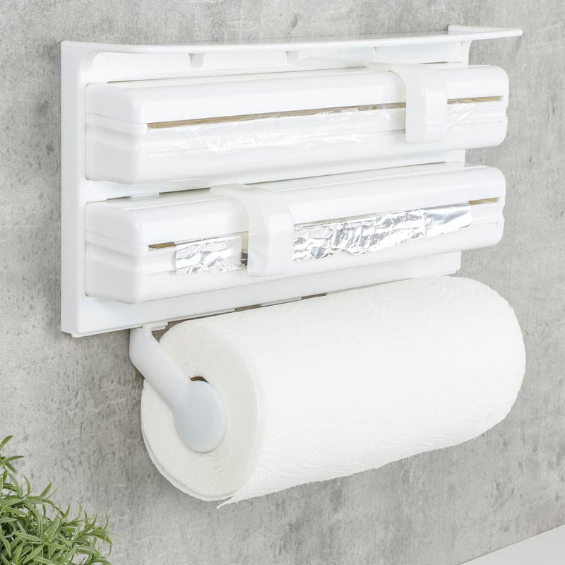 HI Wall Mounted Roll Holder White