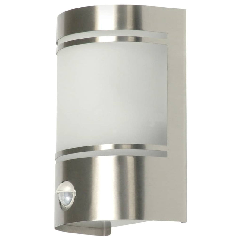 Smartwares Outdoor Wall Light with Motion Sensor 14x20x10.5 cm Silver