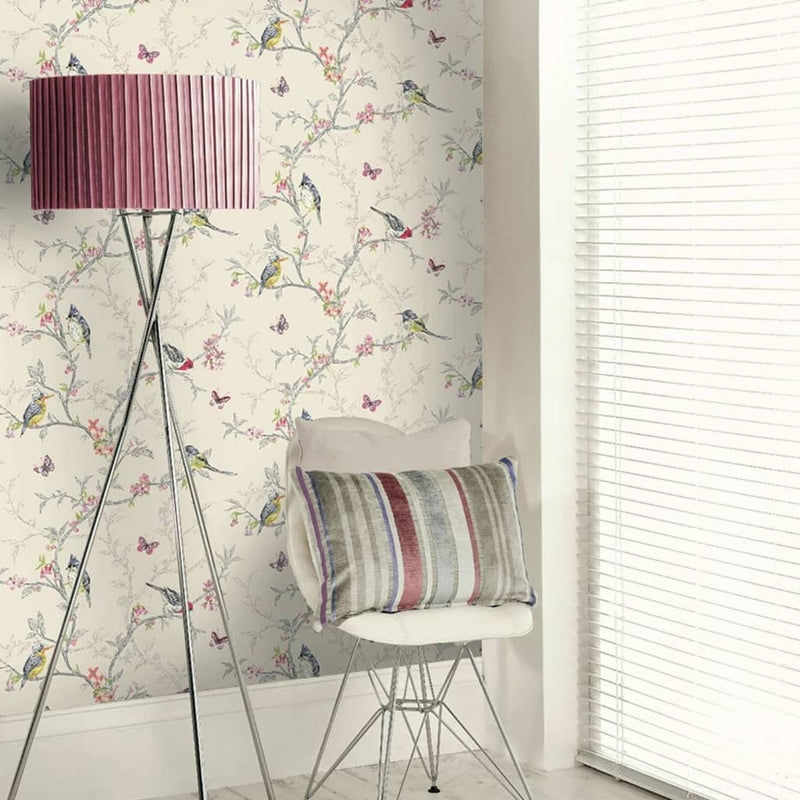 DUTCH WALLCOVERINGS Wallpaper Phoebe Lilac