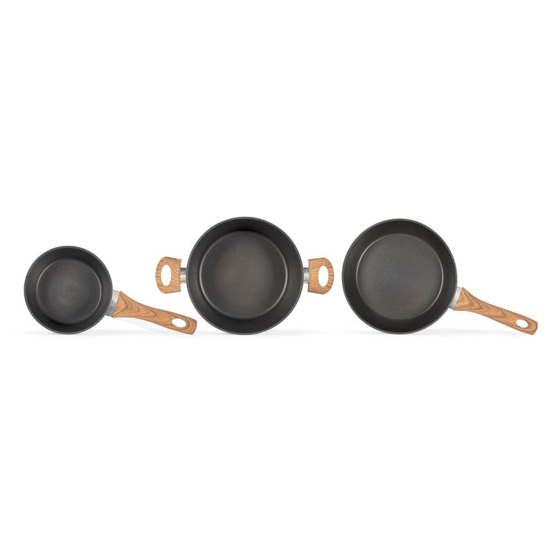 Livoo 5-Piece Cookware Set Aluminium Black