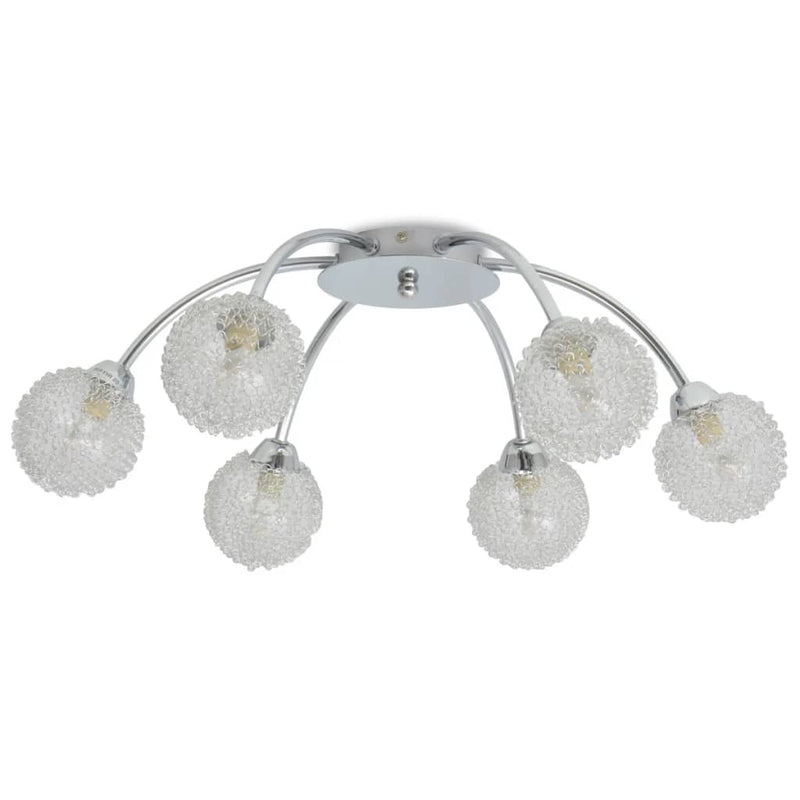 Ceiling Lamp with 6 LED Bulbs G9 240 W