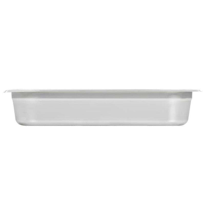 Gastronorm Containers 4 pcs GN 1/1 100 mm Stainless Steel