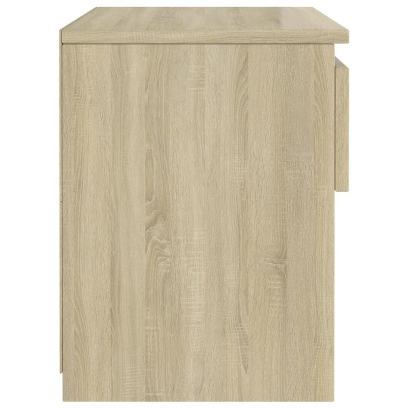 Bedside Cabinets 2 pcs Sonoma Oak 40x30x39 cm Engineered Wood