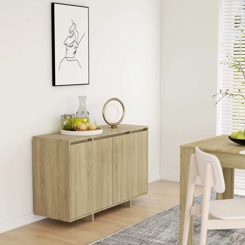 Sideboard Sonoma Oak 120x41x75 cm Engineered Wood