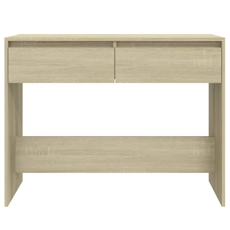 Console Table Sonoma Oak 100x35x76.5 cm Engineered Wood