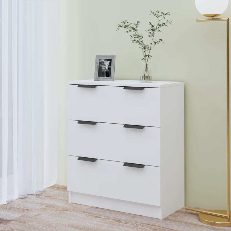 Sideboard White 60x30x70 cm Engineered Wood