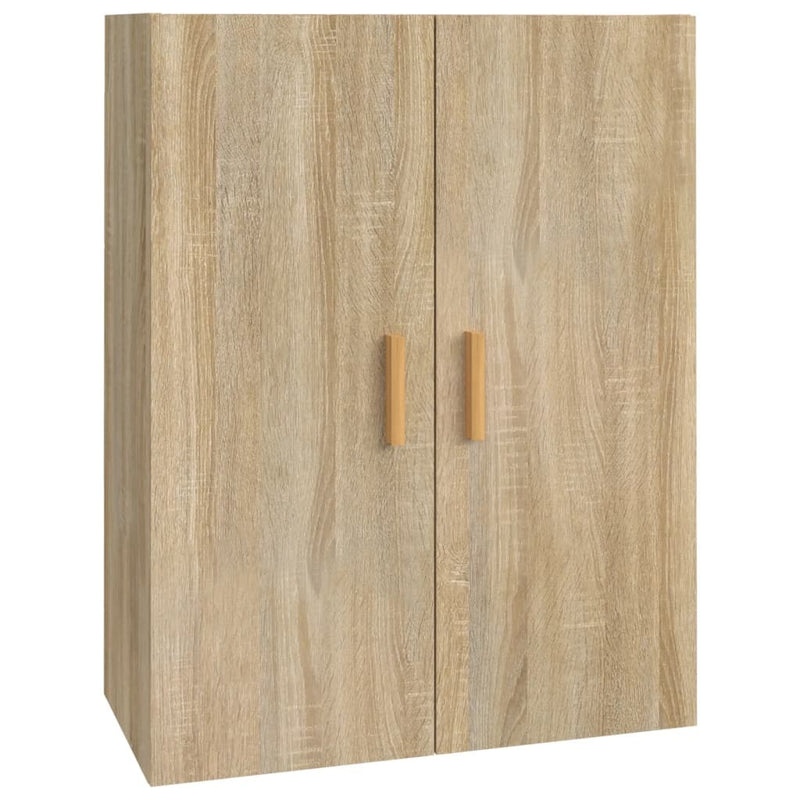 Hanging Wall Cabinet Sonoma Oak 69.5x34x90 cm