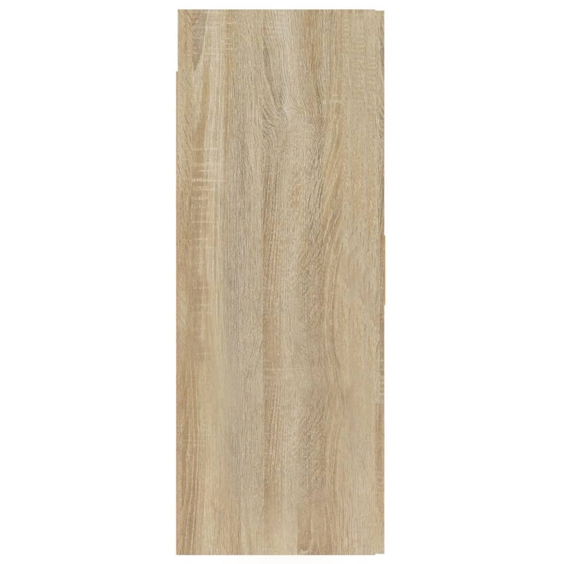 Hanging Wall Cabinet Sonoma Oak 69.5x34x90 cm