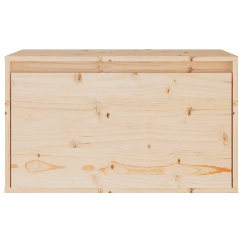 Wall Cabinet 60x30x35 cm Solid Pinewood